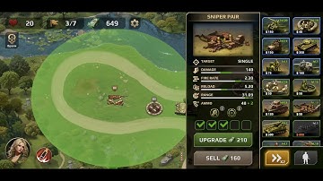 WWII Defense: RTS Army TD Game (mobile) Level 24 (Normal)