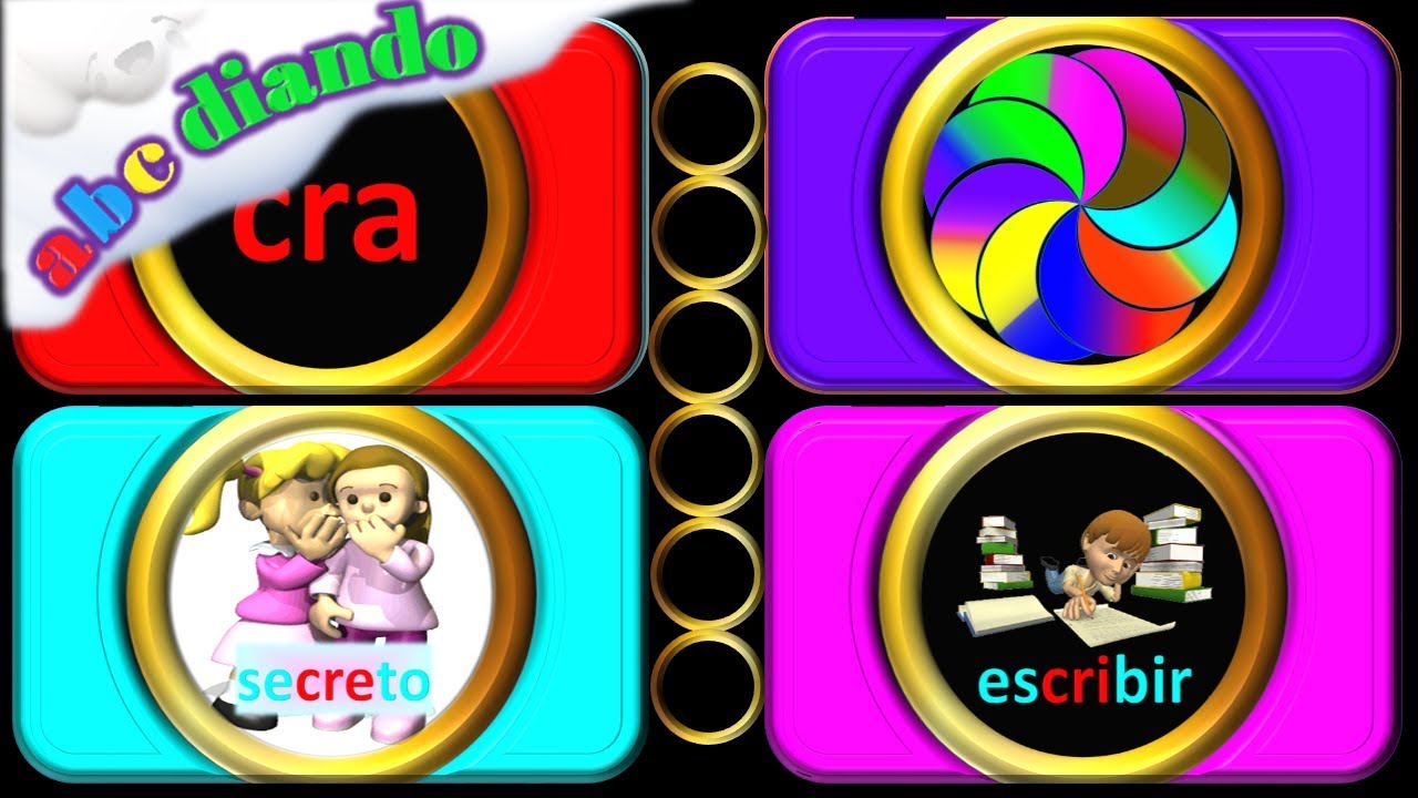 Sílabas CRA CRE CRI CRO CRU Aprender a leer palabras y oraciones con