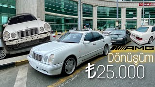 W210 E200K Aracımı Orjinal E55 AMG’ye DÖNÜŞTÜRDÜM / 20 Yıllık Parçalar / MercedesBenz Conversion