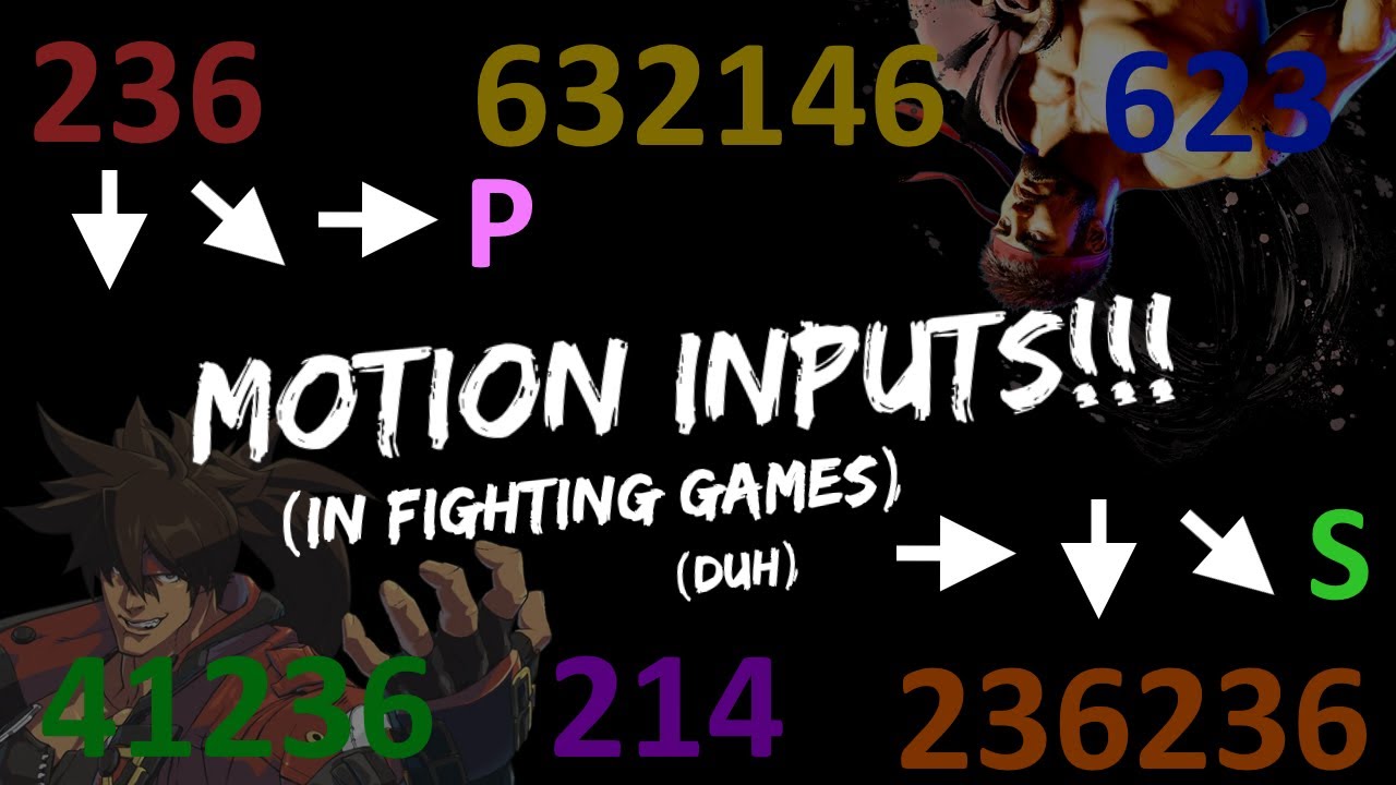 A Semi Serious Discussion of Motion Inputs in Fighting Games YouTube