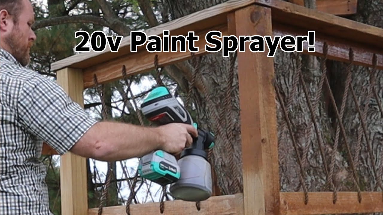 Finally an affordable 20v Paint Sprayer Litheli Tools YouTube