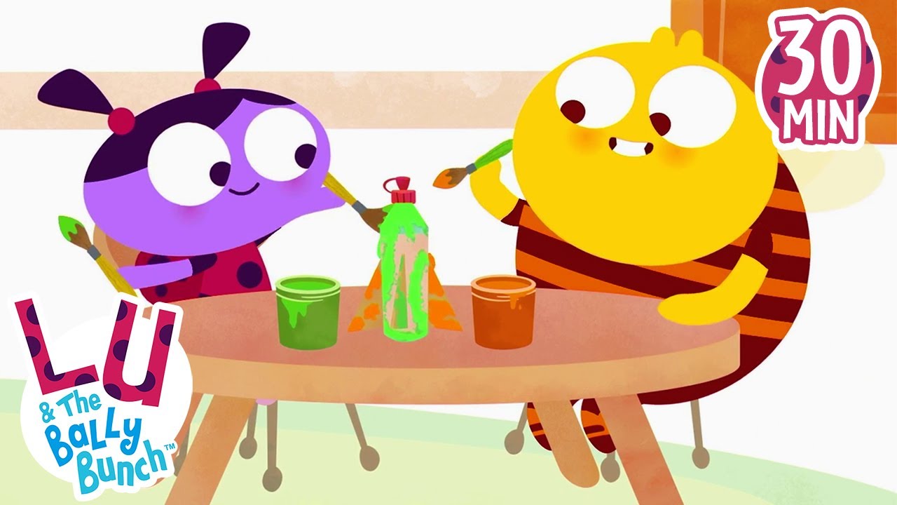 Space Rocket 🚀 | Learning Cartoons for Kids | Lu and the Bally Bunch | 9 Story Kids