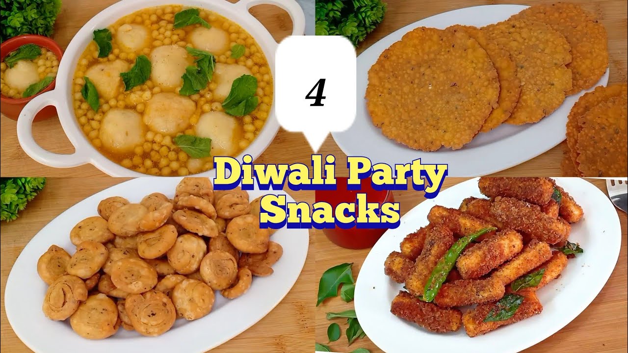4 Easy Diwali Party Recipes Diwali Party Snacks Diwali Snacks