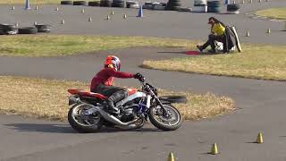 20240414 JAGE CUP Round1 MotoGymkhana NSR250R A-23 heat2