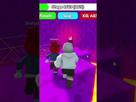 Durple Sprunki Prison Run Obby #roblox #shorts