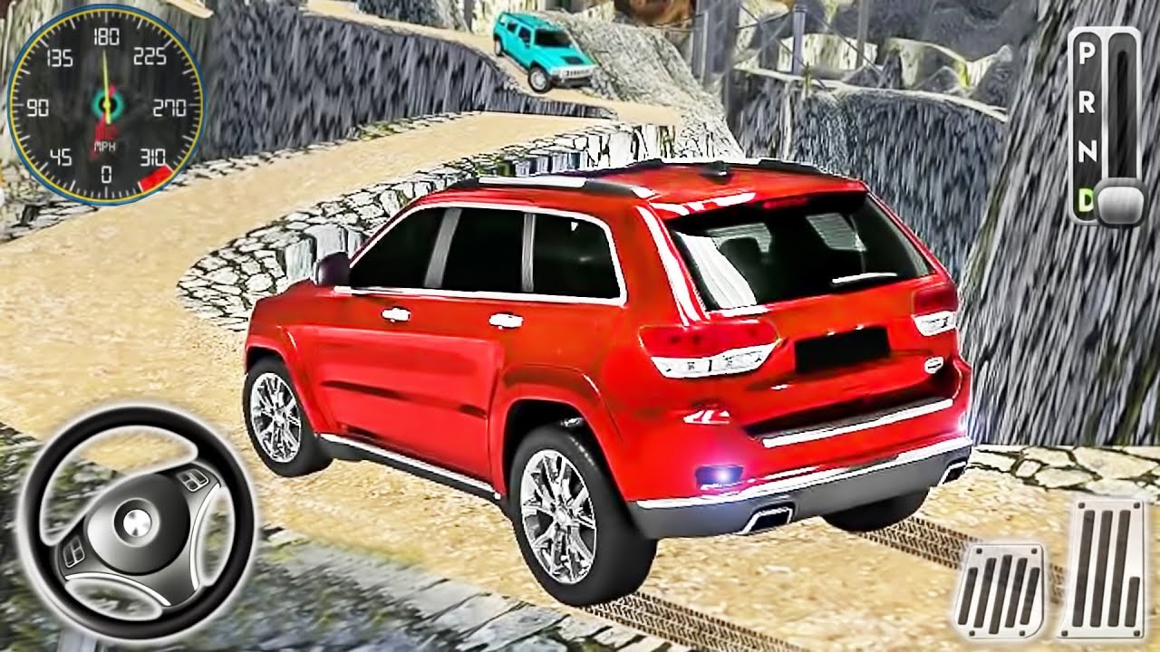 Real Mountain Climb Simulator 3D - Offroad Car Prado Driving - Android GamePlay #2