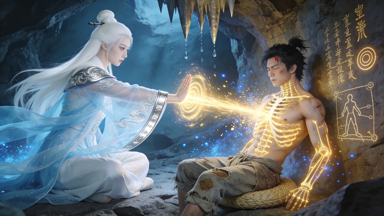 شاب عديم الفائدة يسقط من جرف، يكسر الختم، يكتسب الفنون السرية ويصل إلى قمة الفنون القتالية!