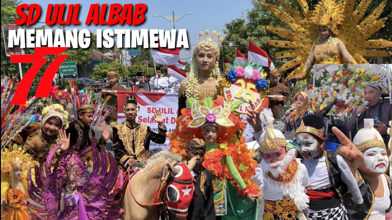 KARNAVAL SD/MI MEJAYAN‼️PENAMPILAN SD ULIL ALBAB CARUBAN‼️20 AGUSTUS 2022