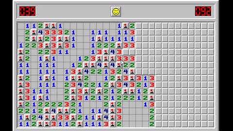 Minesweeper Expert No RNG Manipulation in 151 seconds (2:31) / EvanPlayGames
