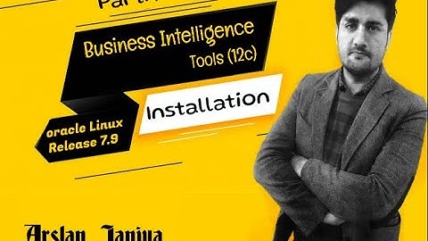 Business Intelligence tool 12c Installation on Oracle Linux 7 9 part 4
