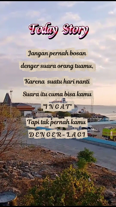 'Saat Suara itu Tiada' #katakatabijak #motivasihidup #videoshort
