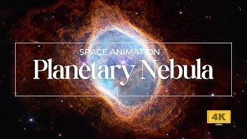 Space Animation Of The  Planetary Nebula Using Artificial Intelligence in 4K