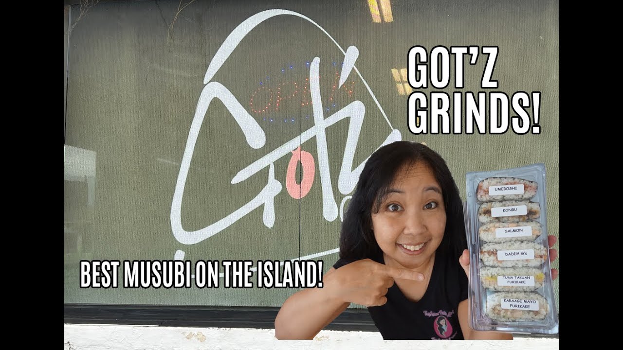 Got'z Grindz Best and Most Unique Musubi on the Island! YouTube