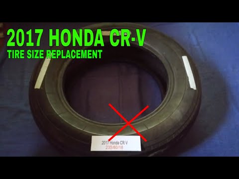 🚗 🚕 2017 Honda CR-V Tire Size 🔴