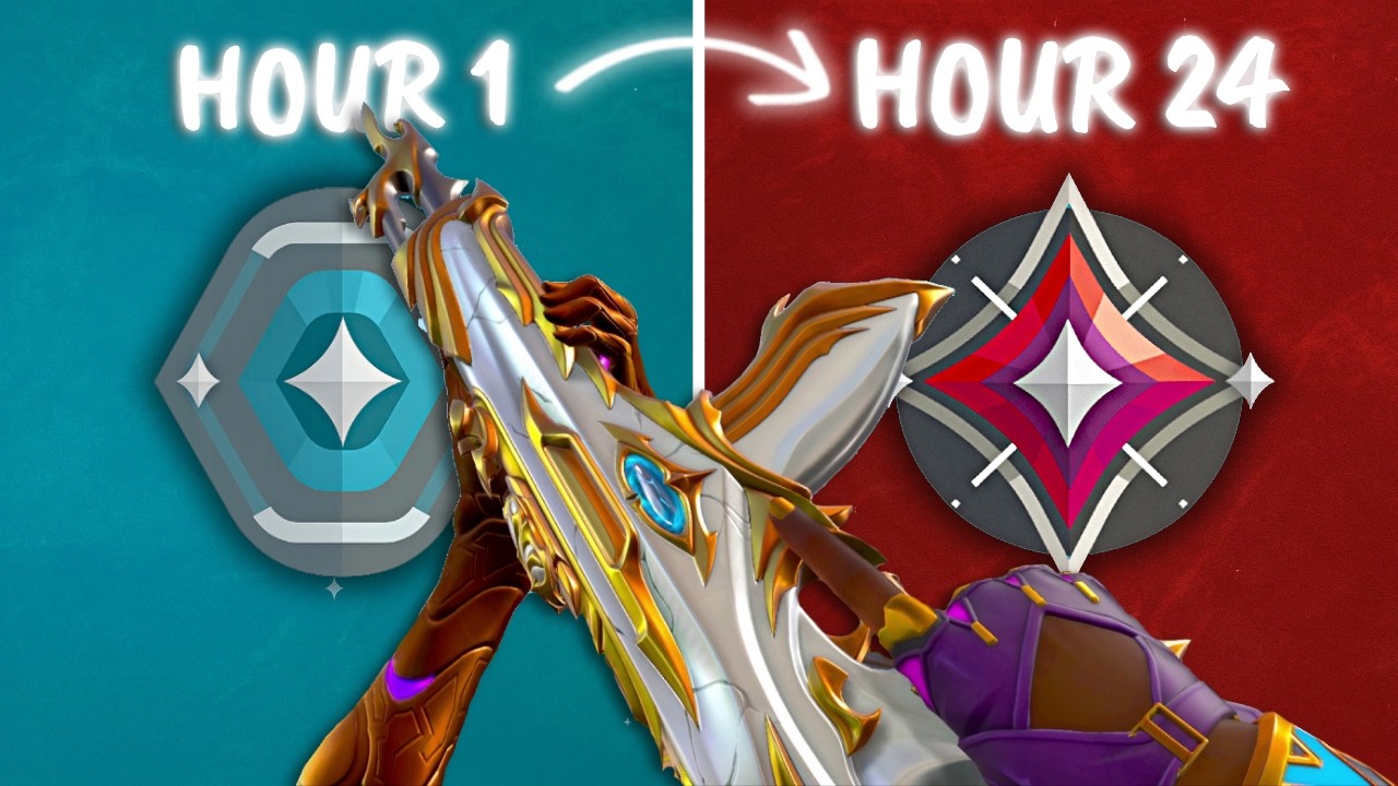 I Trained Like Valorant Pros for 24 Hours..