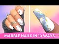 Marble Nails Ideas | Autumn Nails 2021