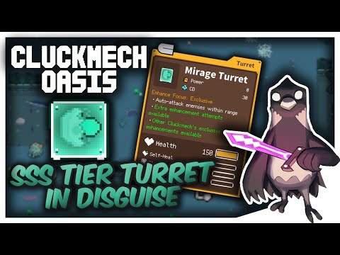 Maximizing DPS with the Cannon Turret in Cluckmech Oasis