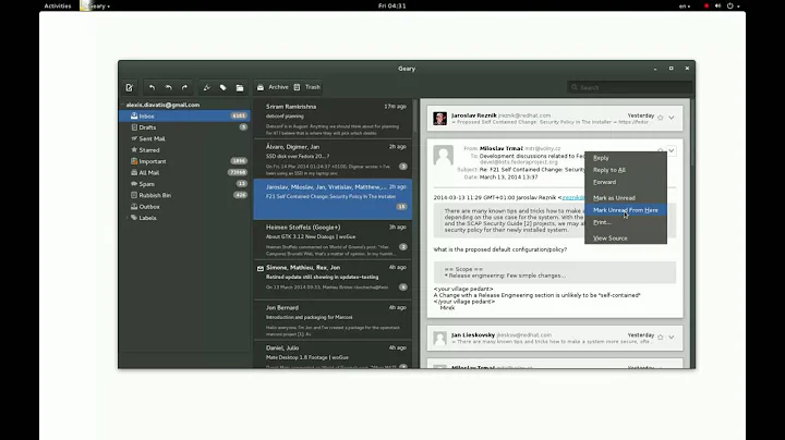 Geary Mail Client