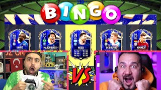 TOTY ALMA CHALLENGE ! SESEGEL BİNGO KADRO KURMA FİFA 22 😱