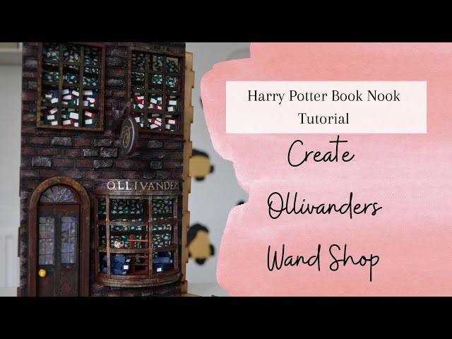 Harry Potter Diagon Alley Book Nook : r/booknooks