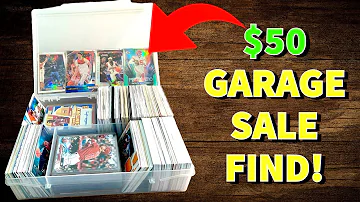 I PAID $50 FOR ENTIRE SPORTS CARDS CASE…WORTH IT?!