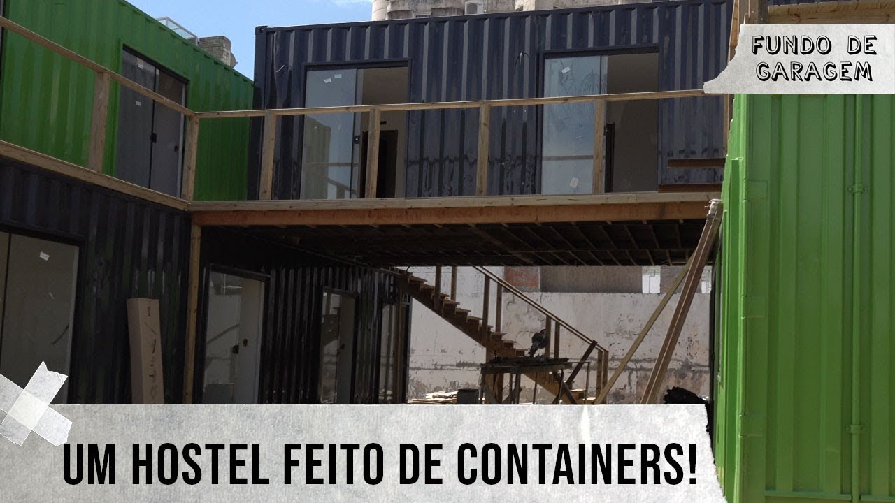 Casa de Container: Visitamos uma obra em andamento! - Fundo de garagem Ep.04 - YouTube
