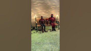 Circle squid game and Spider-Man guard Baby SpiderMan #squidgame #Shorts