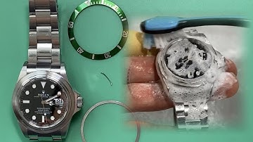 How to remove and assemble ROLEX Submariner bezel.