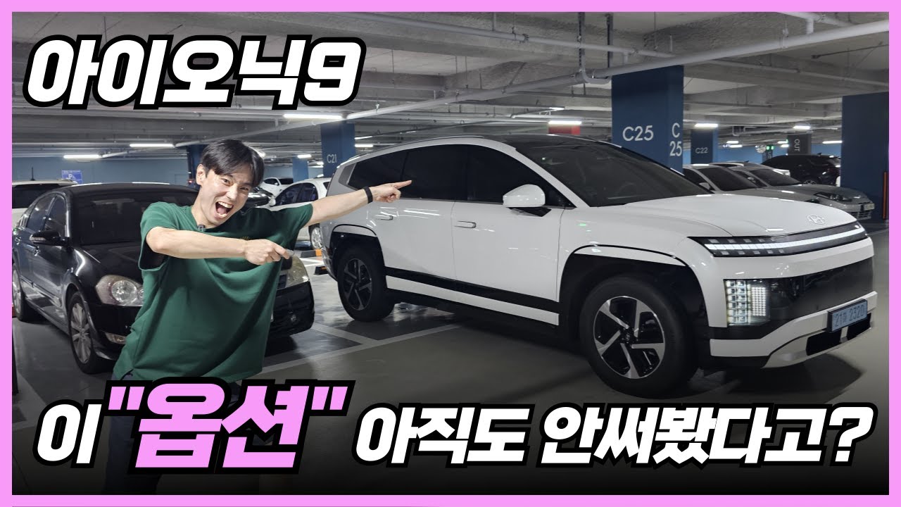 아이오닉9 의외로 생각보다 쓸만한 옵션 4가지