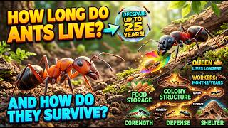 How Long Do Ants Live  And How Do They Survive