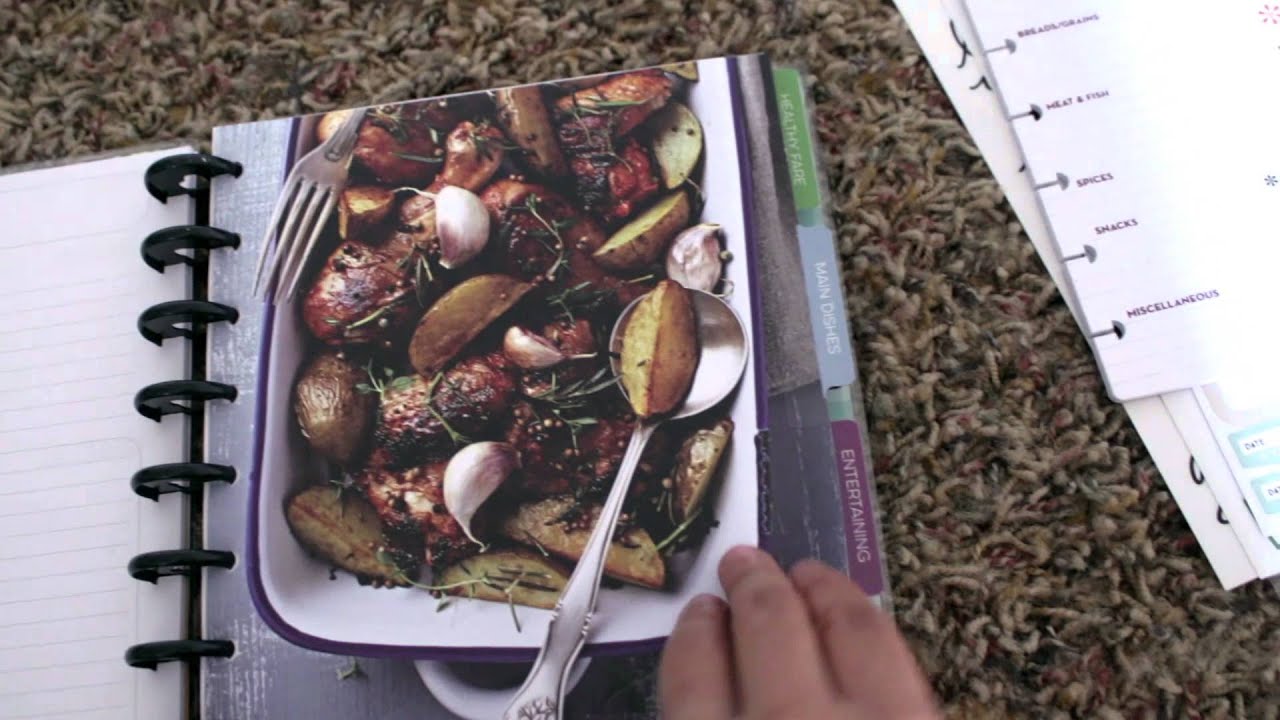 create 365 recipe planner