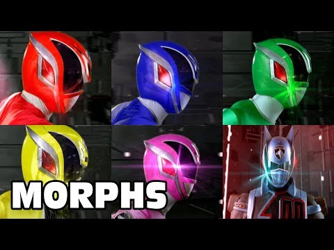 S.P.D. - All Ranger Morphs | Power Rangers Official