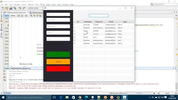JavaFX Scene Builder Tutorial 44 - Search data from TableView and Database SQL