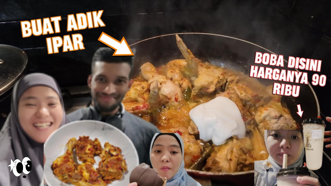 Ayam Bakar Ala Indonesia untuk Adik Ipar Sri Lanka! 🇮🇩❤️ + cobain boba harga 90 ribuan!!🇦🇺