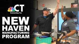 New Haven Public Schools' celebrates manufacturing lab success