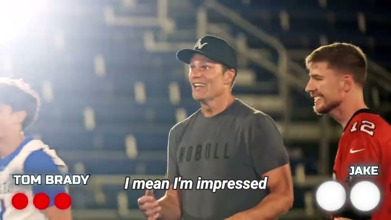 Tom Brady's High Stakes Balloon Showdown with High Schooler! 2