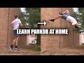Learn Parkour Wallflip Easy - By Turning a 360 Into A 2-Step Wall Flip