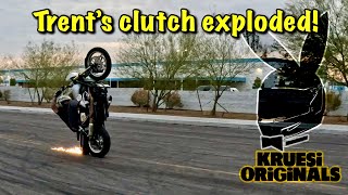 How a harley charging system works/ Trents clutch explodes/ we hit the lot  Kruesi Vlog #69