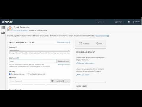 Setup an Email Account in CPanel - Eaglecoast.co.za