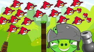 Angry Birds Collection Birds 2 - MAD CANNON SHOOT ALL 100 BIRDS TO ...
