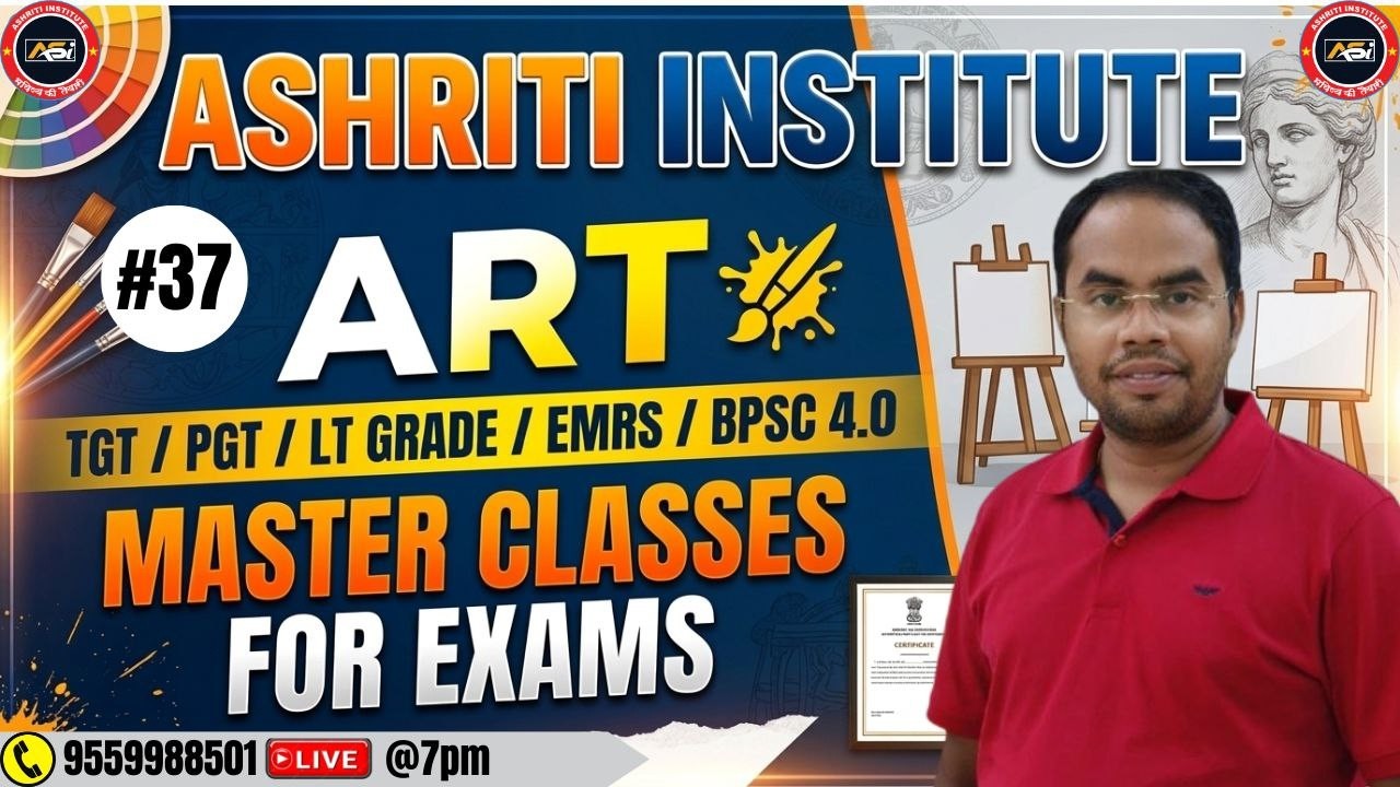 #tgt_art TGT PGT ART PRACTICE CLASS -37 BY ASHISH SIR