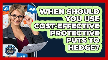 When Should You Use Cost-effective Protective Puts To Hedge? - Stock and Options Playbook