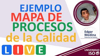 LIVE 🔵 IDEAS 👉 Process Map of a company - EXAMPLE Quality Management System ISO 9001:2015