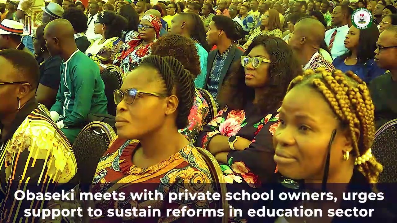 Obaseki meets with private school owners, urges support to sustain reforms in education sector