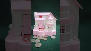 🐶 puppy House 🏠 piggy bank 🏦#relaxing #coindrop #ASMR #satisfyingvideo