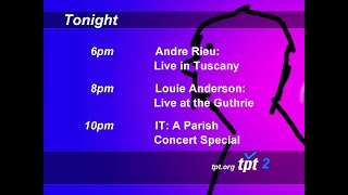PBS - Local Programming; Support Funding & Schedule Bumper (2004 KTCA-TV; TPT2) / REMAKE