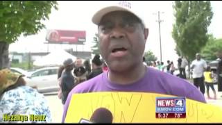 Parents Of MURDERED Teen Michael Brown ATTEND Rally In Their Sons HONOR!!