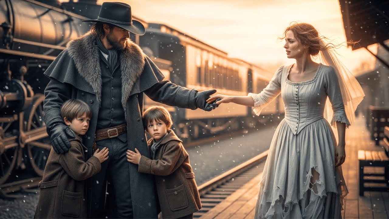 Rejected Bride Faced a Mob — Until a Quiet Cowboy Said, “Come With Me”