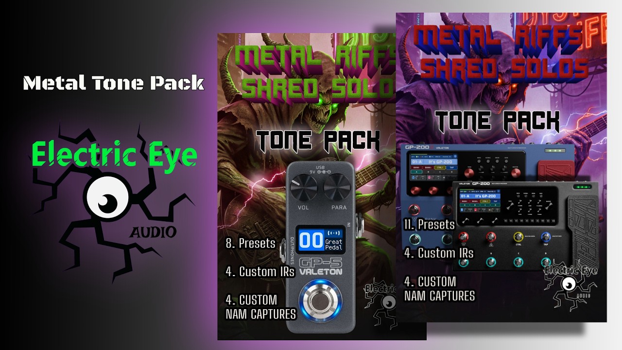 Gp 200 and Gp5 Presets and Tone Pack - YouTube