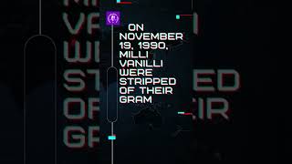 On November 19, In 1990, Milli Vanilli were stripped of the Grammy award for Best New Artist #shorts